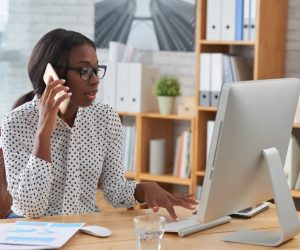 Young female entrepreneur