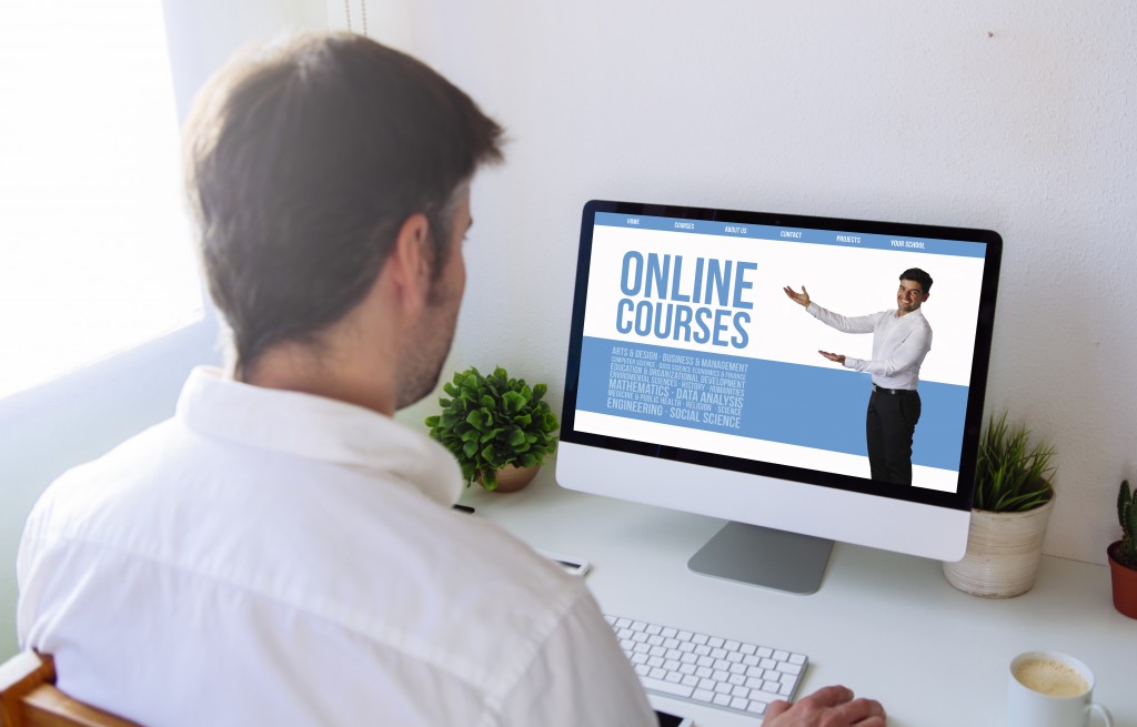 taking an online course