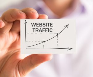 website traffic concept